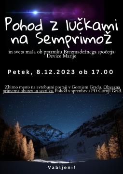 Pohod z lučkami na Semprimož